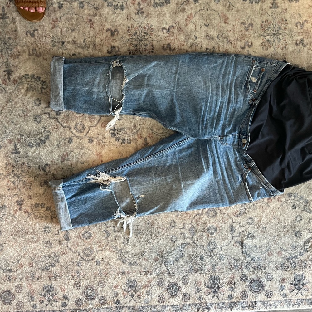 Abercrombie and Fitch maternity jeans